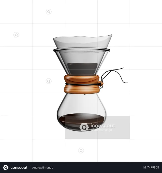 Chemex Coffee  3D Icon