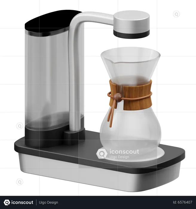 Chemex Ottomatic  3D Icon