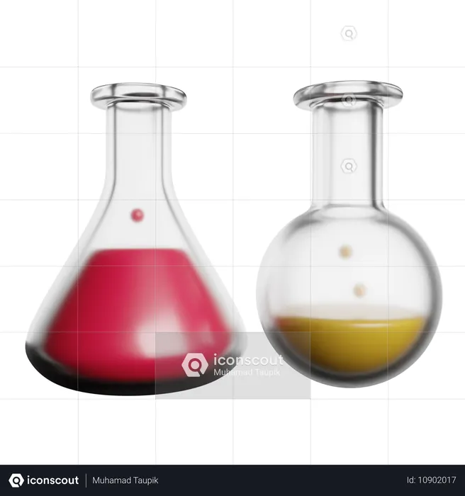 Chemical  3D Icon