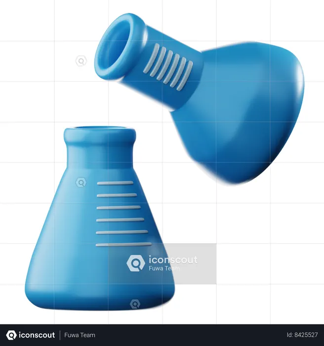 Chemical Flask  3D Icon
