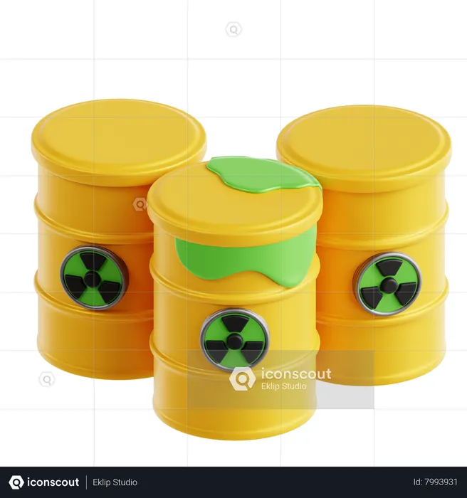 Chemical Pollution  3D Icon