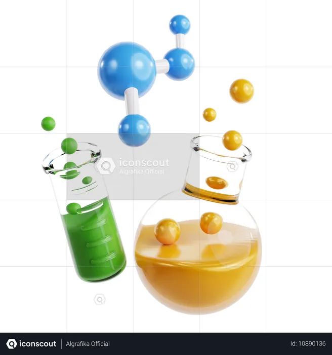 Chemie  3D Icon