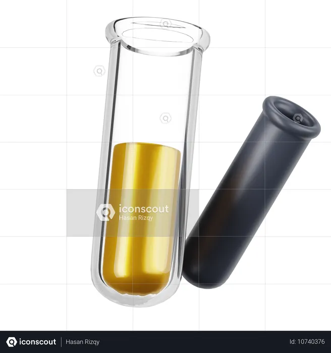 Chemische Flasche  3D Icon