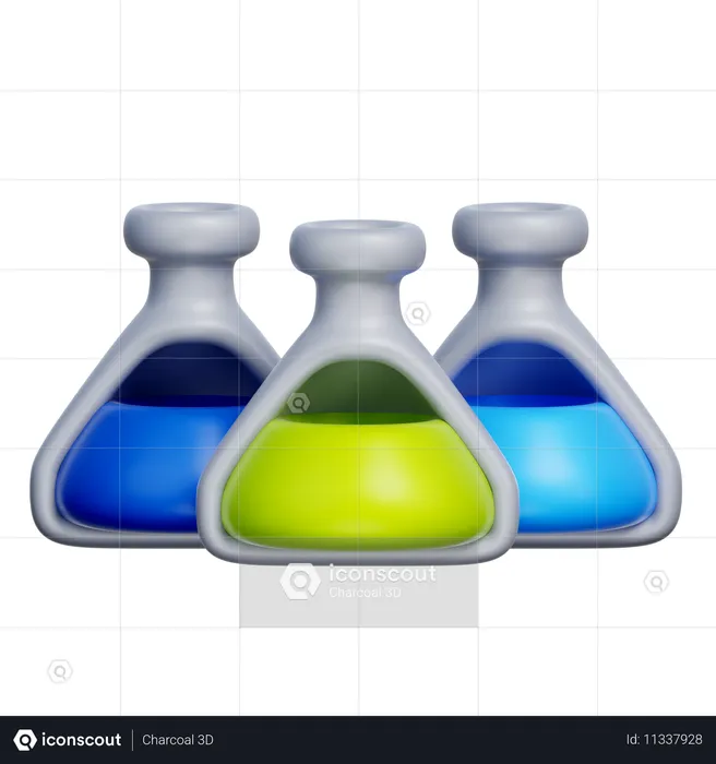 Chemielabor  3D Icon