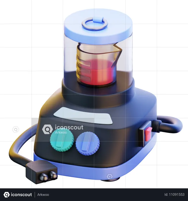 Chemischer Sterilisator  3D Icon