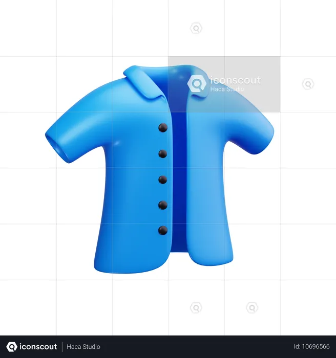 Chemise  3D Icon