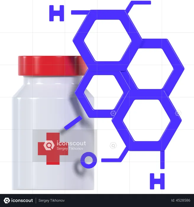 Chemistry  3D Illustration