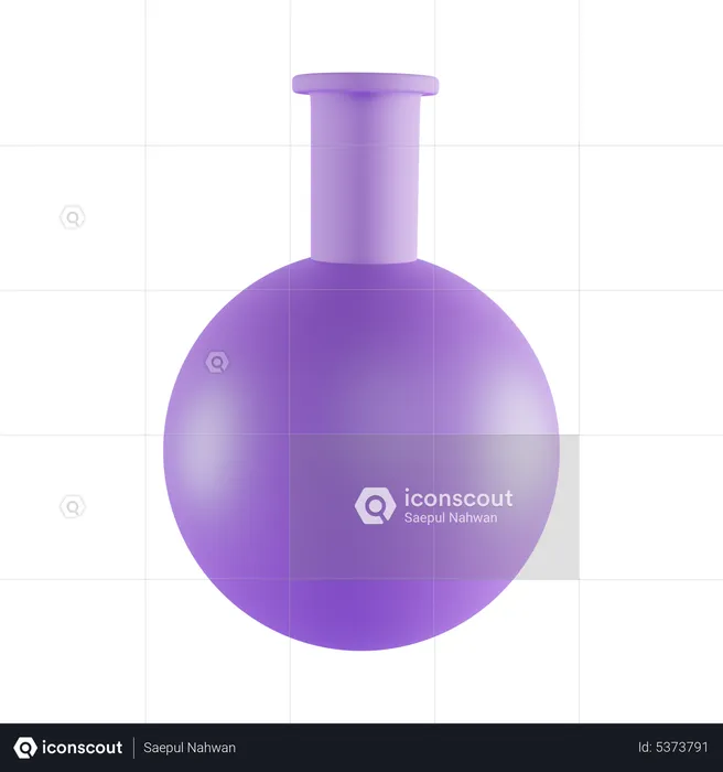 Chemistry Flask  3D Icon