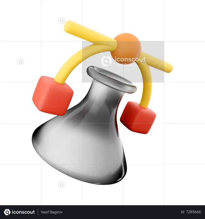 Chemistry Flask  3D Icon