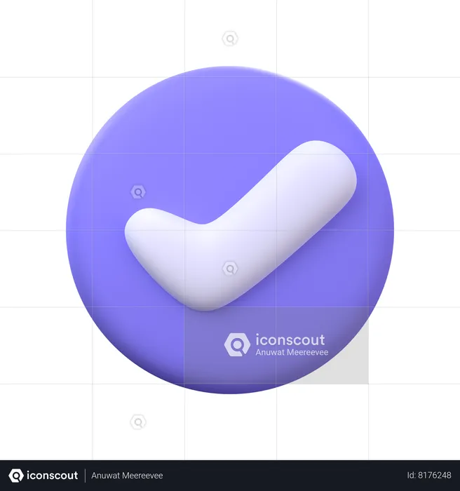 Vérifier  3D Icon