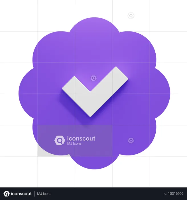 Verificar  3D Icon