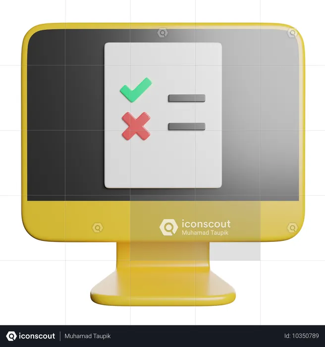 Verificar  3D Icon