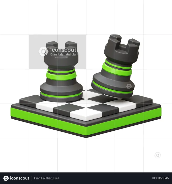 Chess  3D Icon