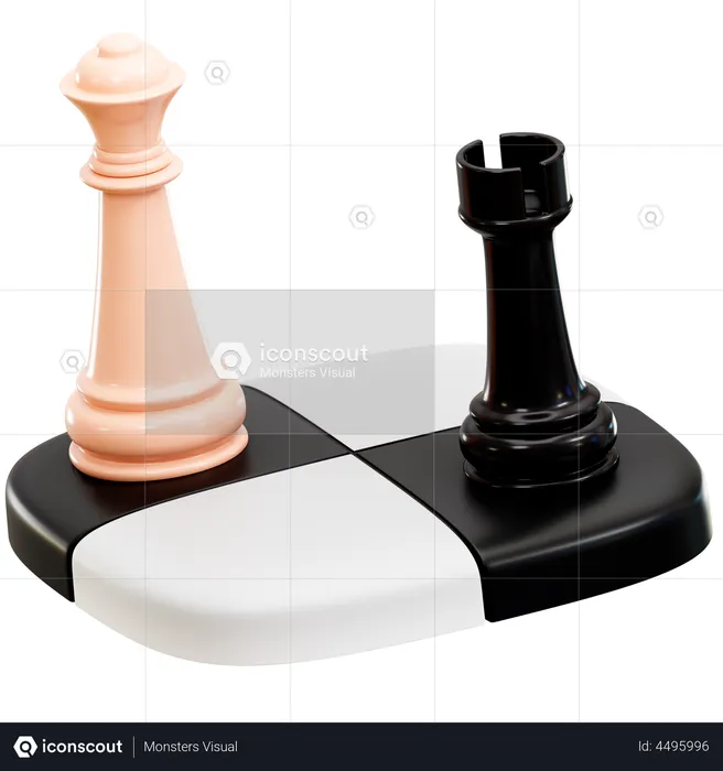 Chess  3D Illustration