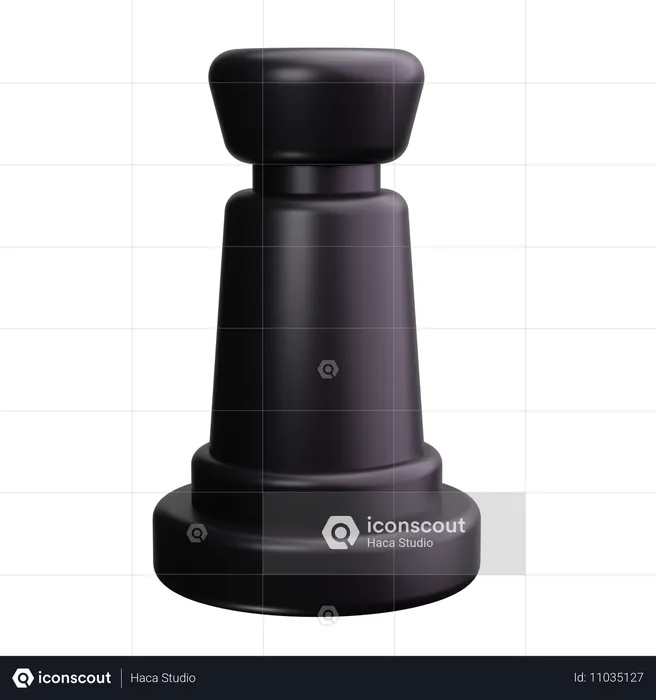 Chess Piece  3D Icon