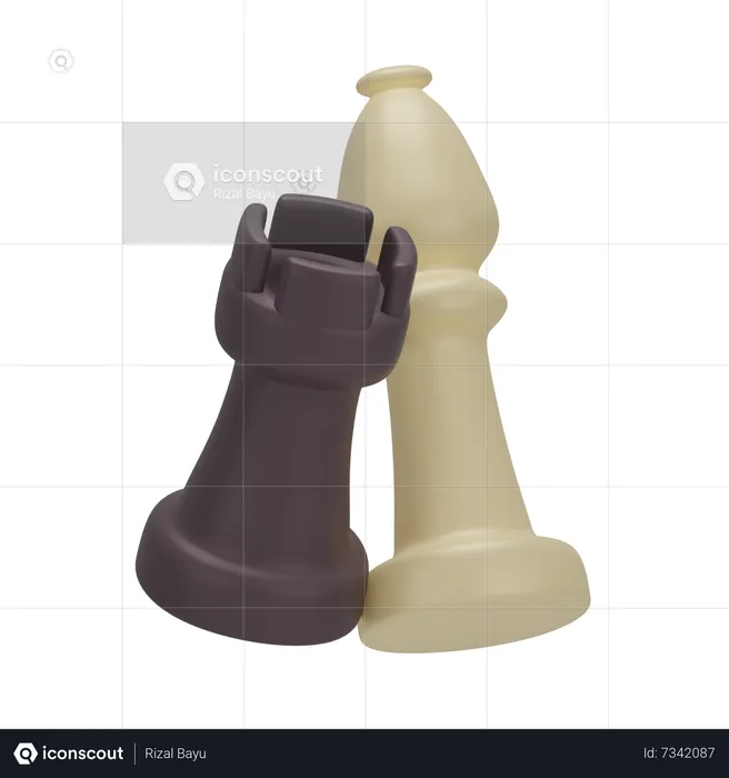 Chess Piece  3D Icon