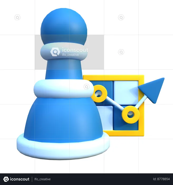 Chess Strategy  3D Icon