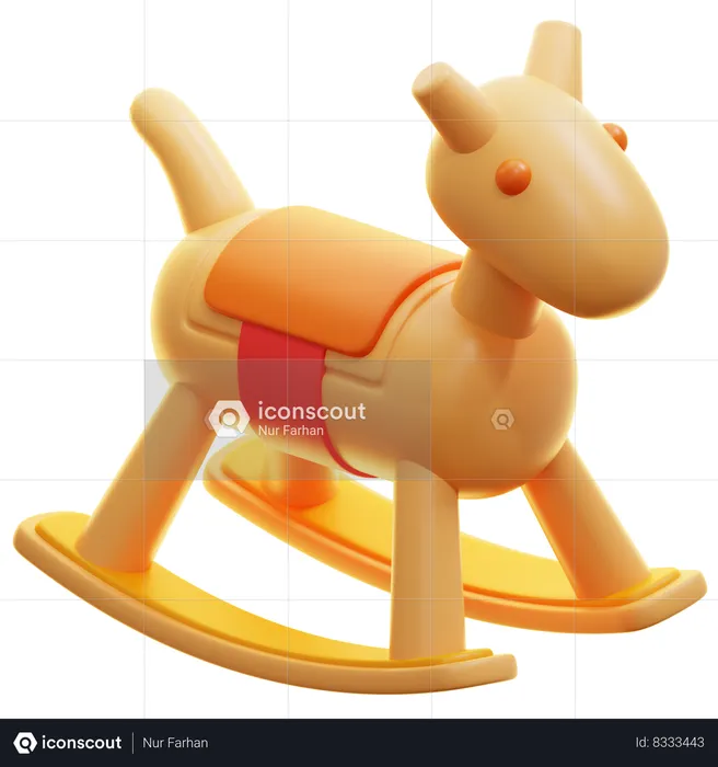 Cheval de soutirage  3D Icon