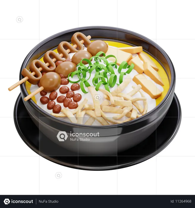 Chicken porridge  3D Icon