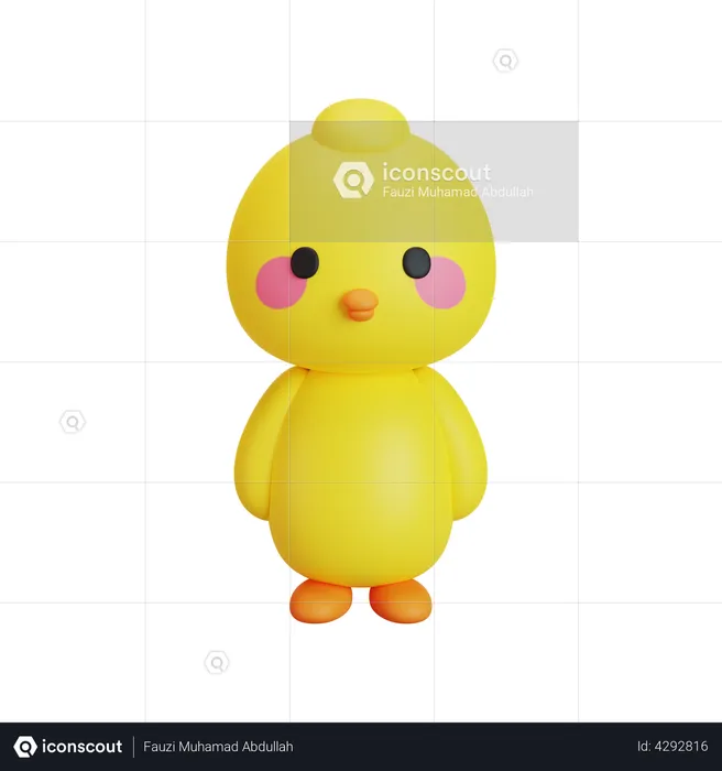 Chicks Emoji 3D Emoji