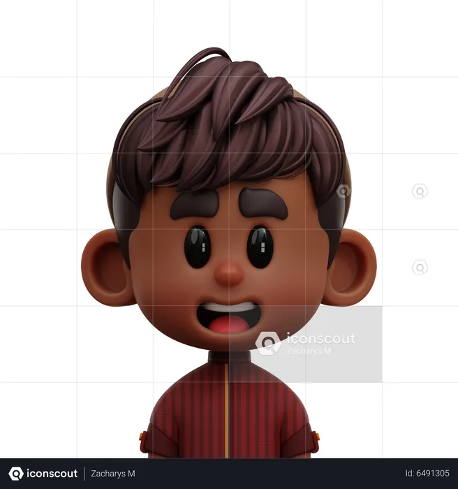 Chico  3D Icon