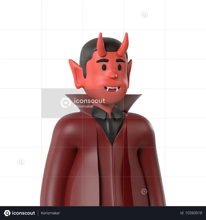 Chico malo  3D Icon