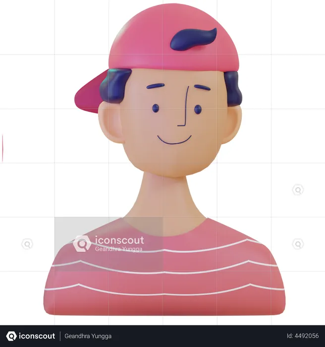 Chico estilista  3D Icon