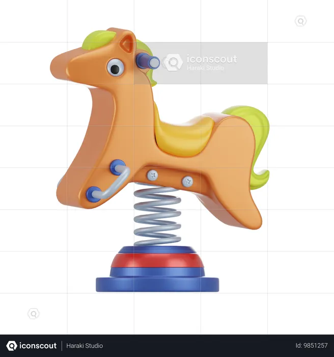 Child Horse  3D Icon