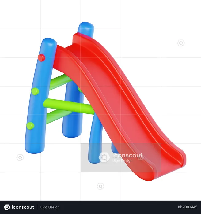 Children Slide  3D Icon