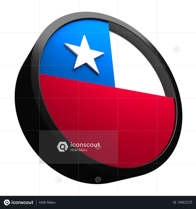 Chile Flag Flag 3D Flag