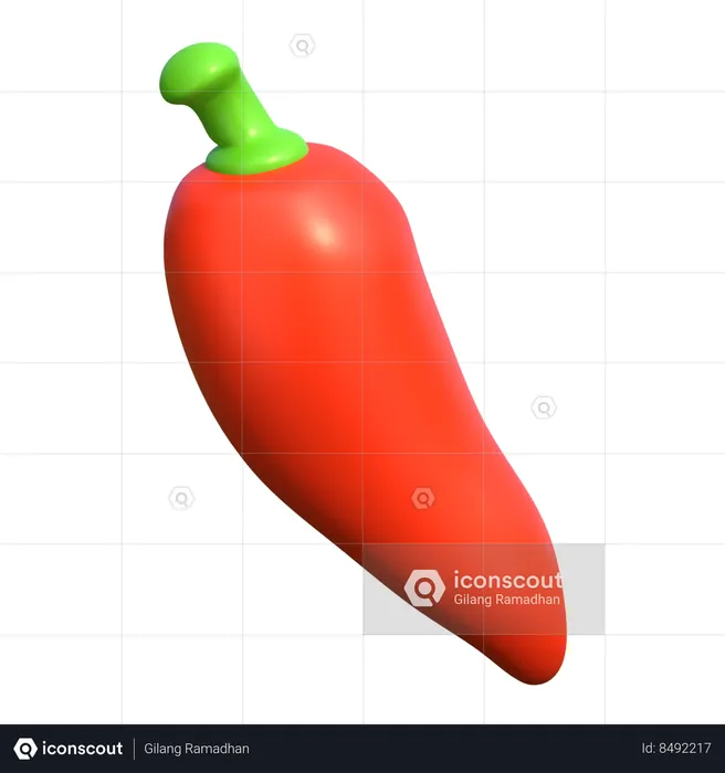 Chili  3D Icon