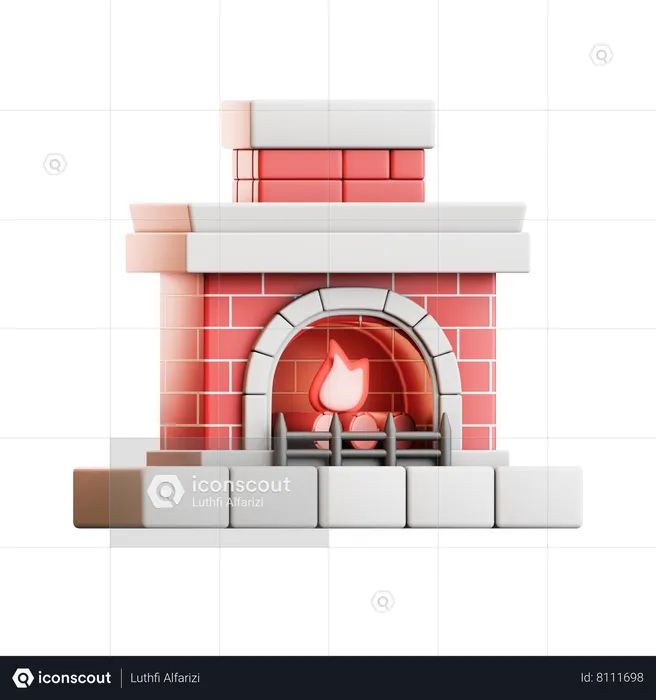 Chimenea  3D Icon