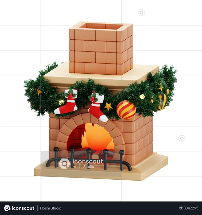 Chimenea  3D Icon