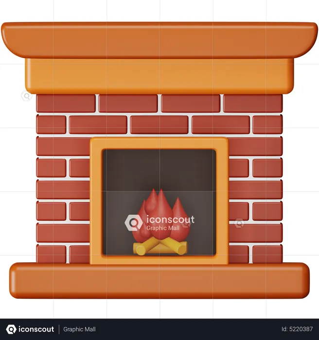 Chimenea  3D Icon