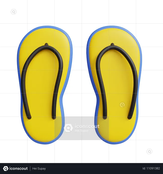 Chinelo  3D Icon