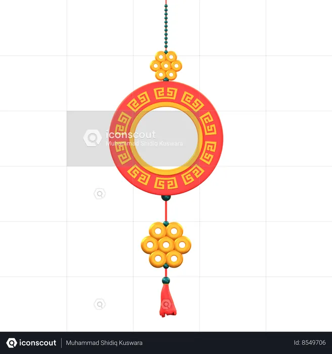 Chinese Element Decoration  3D Icon