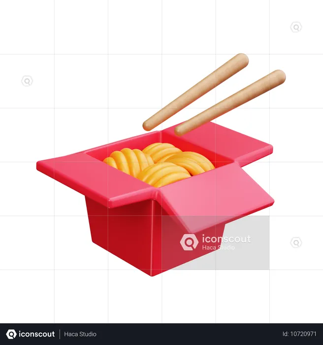 Chinese Food  3D Icon