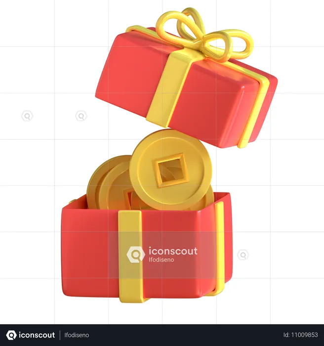 Chinese Gift  3D Icon