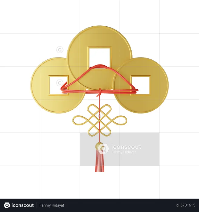 Chinese Knot  3D Icon