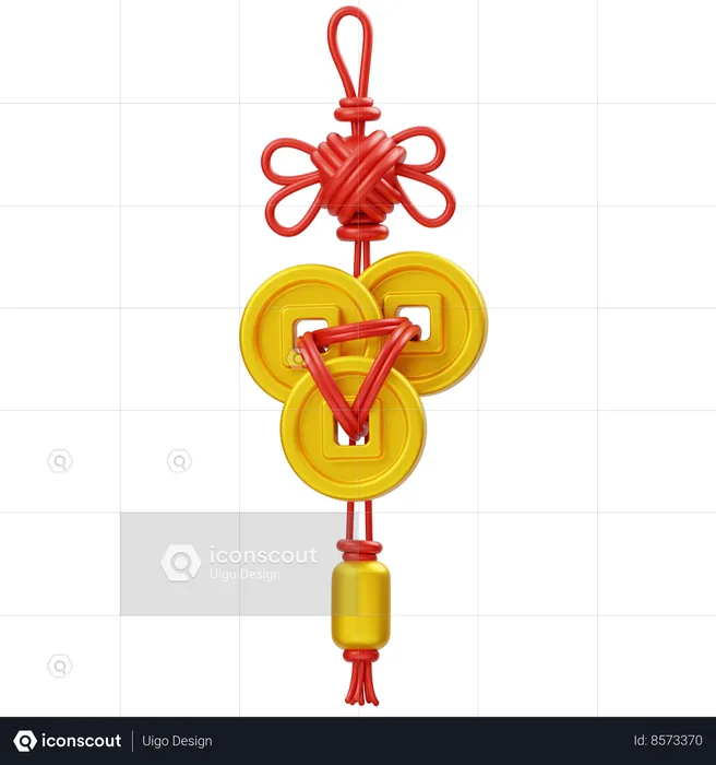 Chinese New Year Decoration  3D Icon