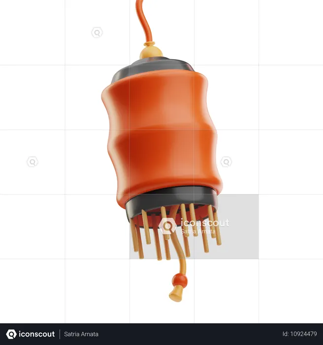 Chinese New Year lamp  3D Icon