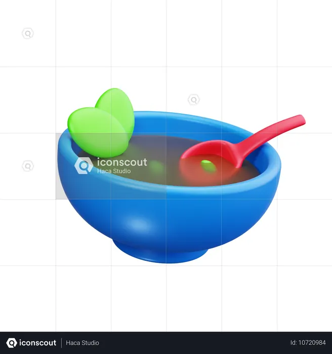 Chinese Soup  3D Icon