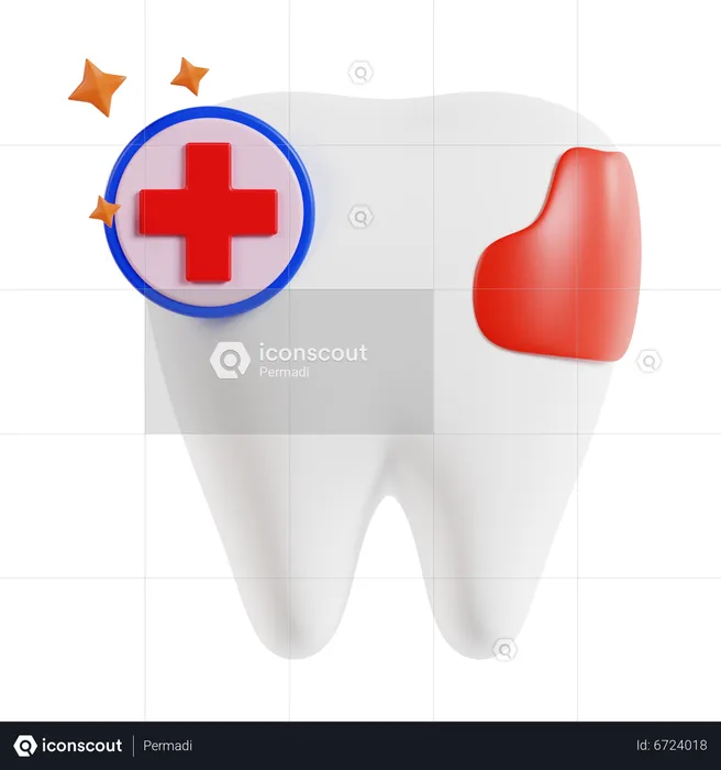Chirurgie dentaire  3D Icon