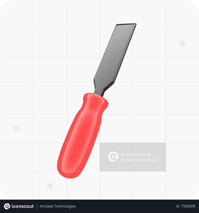 Chisel  3D Icon