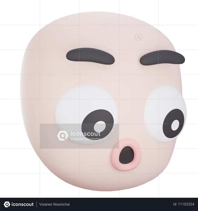 Choc Emoji 3D Icon