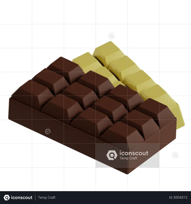 Chocalate  3D Icon