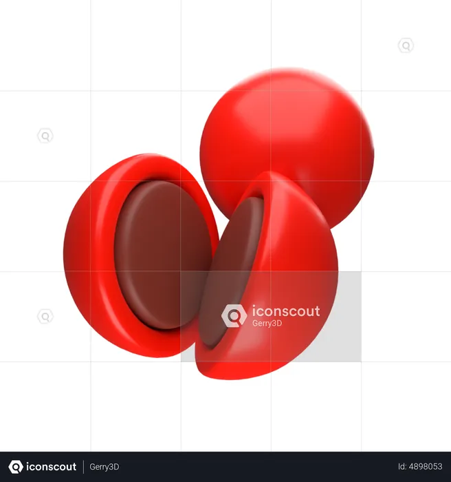 Choco Ball  3D Icon