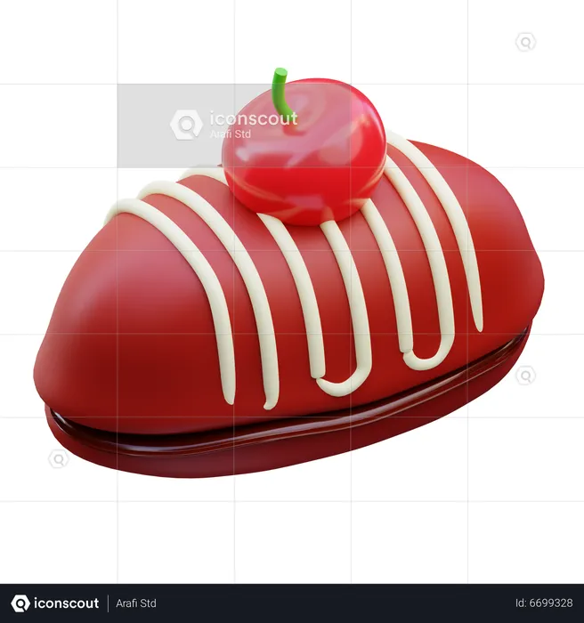 Choco Cake  3D Icon