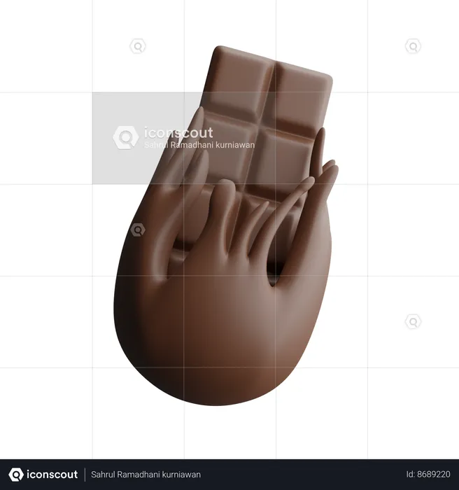 Chocolat  3D Icon