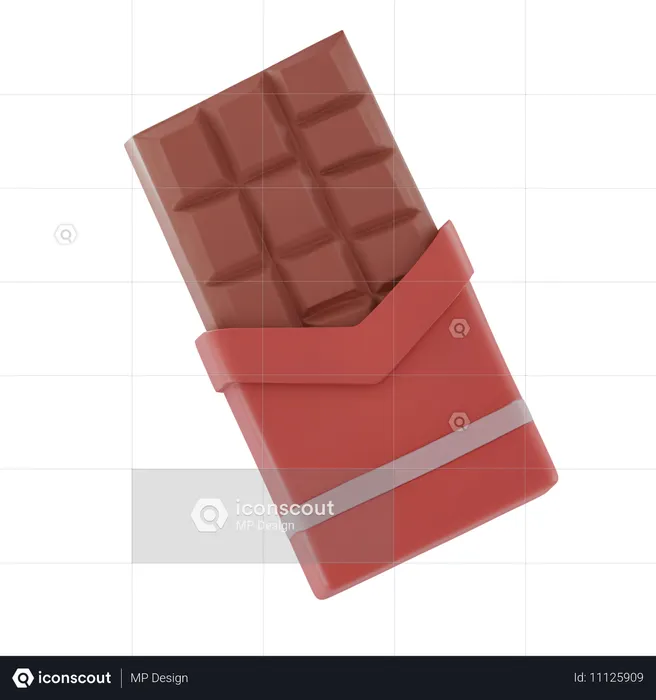 Chocolat  3D Icon